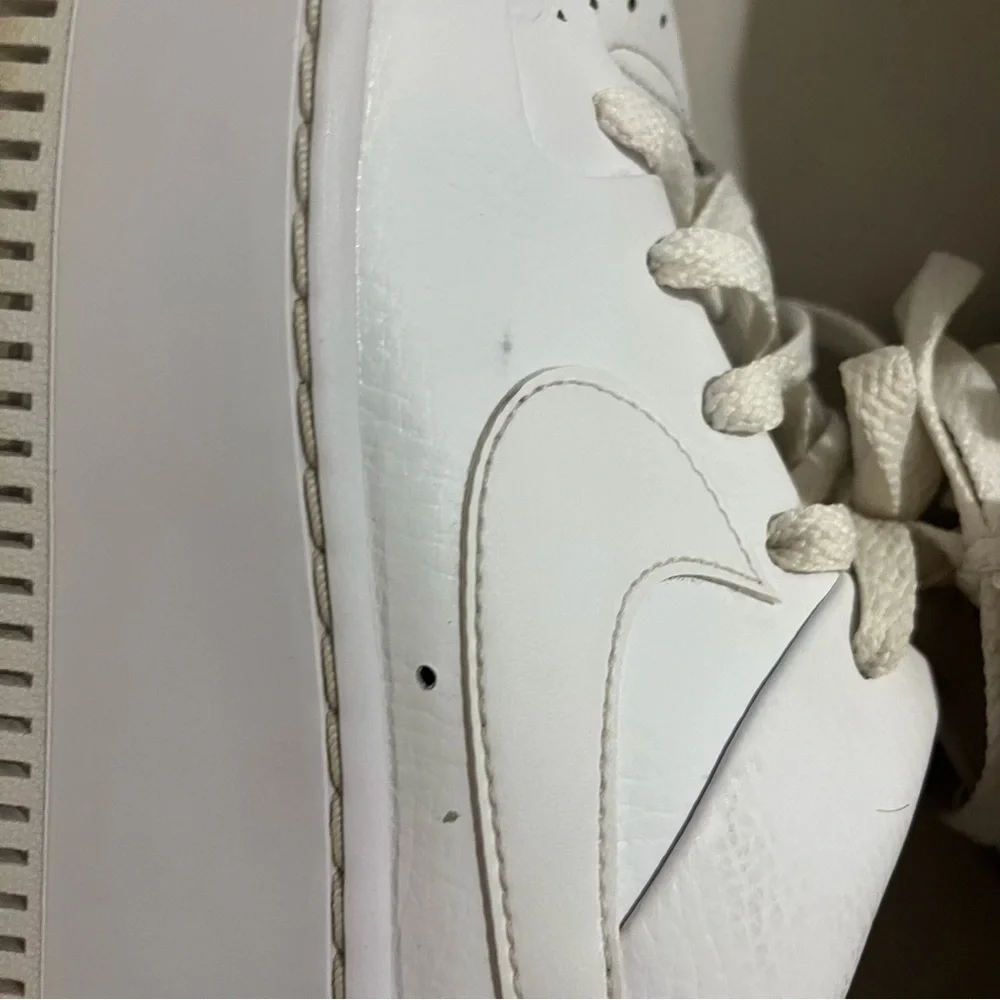 Nike Air Force 1 Sage Low Top White Size 10 Sneaker Lifestyle AR5339 - Picture 11 of 11